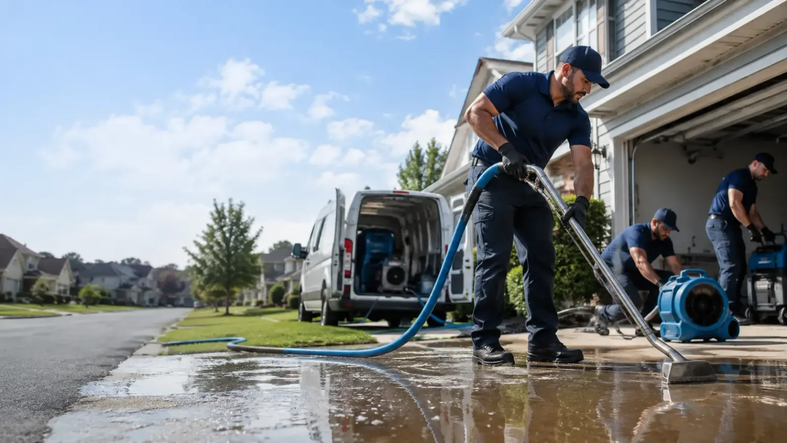 Flood Damage Restoration in Spencerville, IN